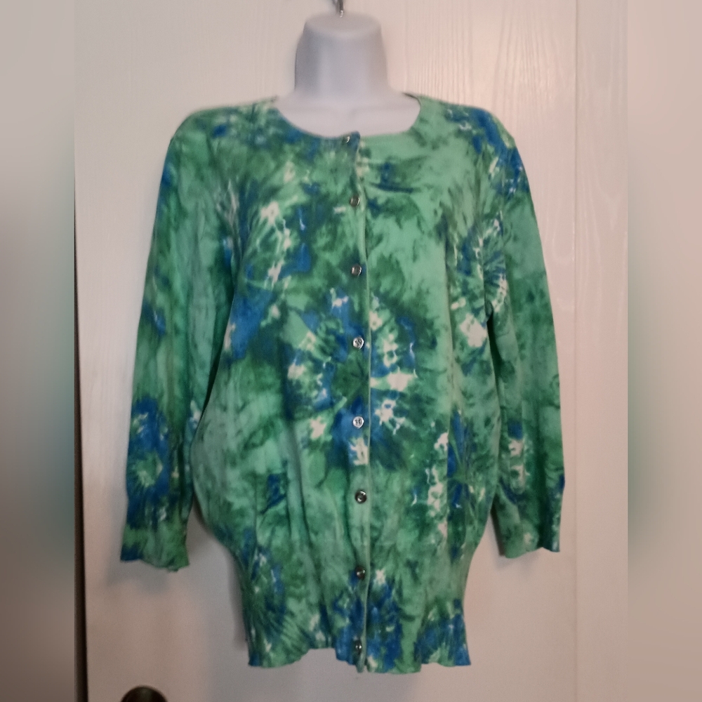 Jones New York Sport cardigan sz XL